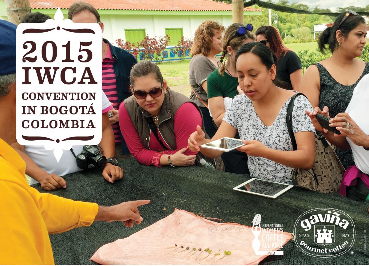 Gaviña shows it’s support for women in coffee at the 2015 IWCA Conference